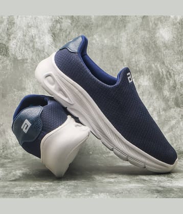 ASIAN WONDERWALK-01 Cream Men's Slip-on Shoes
