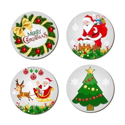 Bindian Printed MDF Wooden Kitchen Fridge Magnets, Set of 4, for Women, Girls, Housewives (Color 25) Bindian Printed MDF Wooden Kitchen Fridge Magnets, Set of 4, for Women, Girls, Housewives (Color 25)