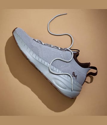 Neemans Off White Men's Sports Running Shoes