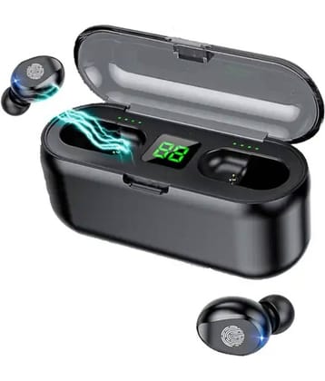 VERONIC F9 Bluetooth True Wireless (TWS) In Ear 30 Hours Playback Fast charging,Powerfull bass IPX4(Splash & Sweat Proof) Assorted