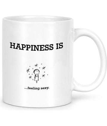Idream Quote Printed Ceramic Coffee Mug 1 Pcs 330 mL