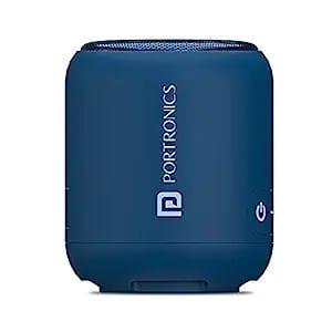 Portronics SoundDrum 1 10W TWS Portable Bluetooth 5.3 Speaker (Blue)