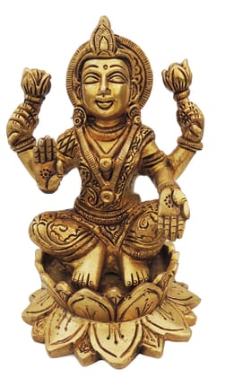 Brass Showpiece Laxmi Ji (BSMAS1001 L)