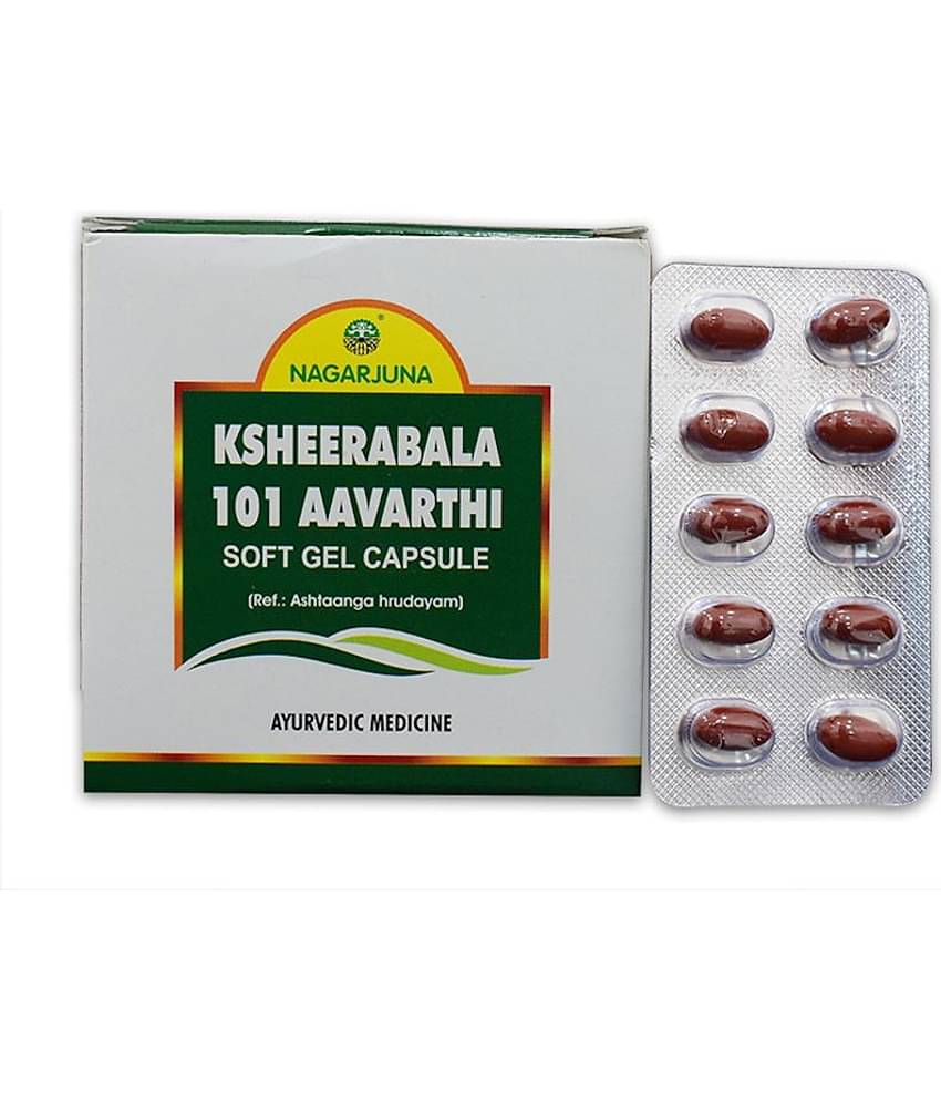 NAGARJUNA KSHEERABALA 101 AAVARTHI  CAPSULE ( PACK OF 3)