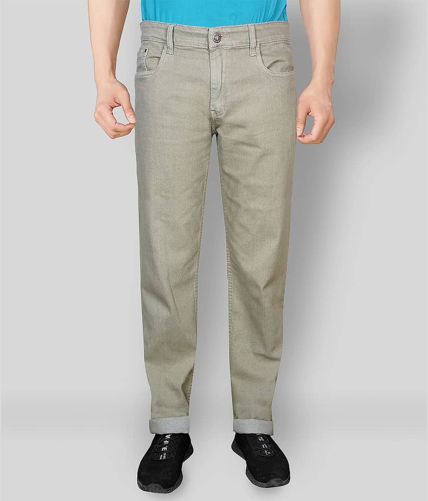 JB JUST BLACK Beige Regular Fit Jeans