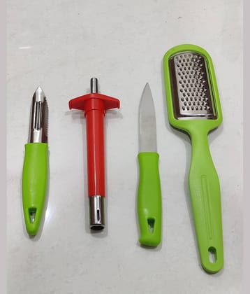 OFFYX ABS gas Lighter Kitchen Lighter gas stove lighter ,Stainless steel Knife and Stainless steel Peeler,Grater Kitchen Combo ( Gas lighter Kitchen Combo) kitchen combo set Kitchen Tool Set