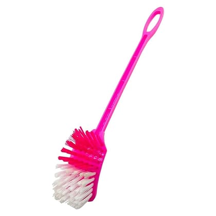 Sjeware Multi Colour Article Single Hockey Toilet Brush Pack Of 1 Piece Durable Bristles Fast Cleaning Large Size