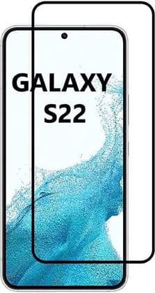 PLUGTECH Advanced Tempered Glass With Anti-Explosion 9H Hardness Edge-To-Edge Coverage Screen Guard for SAMSUNG S22