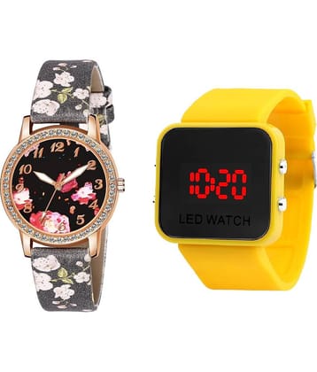 Cosmic - Multicolor Dial Analog-Digital Girls Watch ( Pack Of 2 )