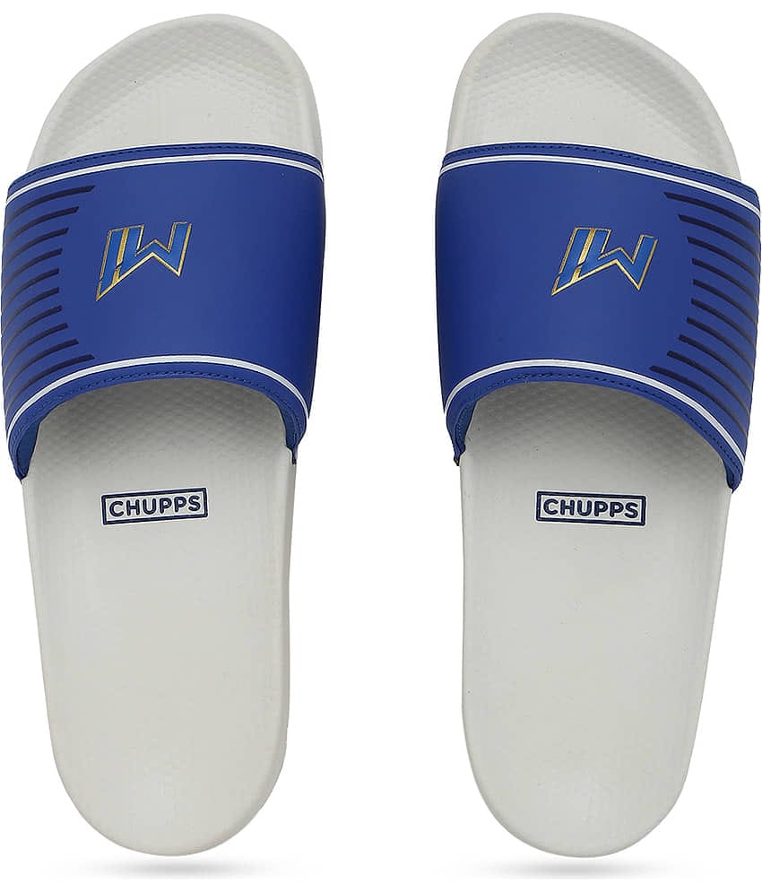 CHUPPS - Navy Blue Men's Slide Flip Flop