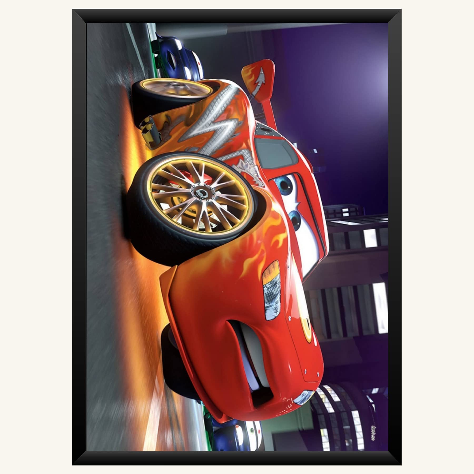 NOKKES Cars 2 Photo Frame Poster 8X12inch Photo Mate Paper Wall Decoration For Home Office Wall Photo Frame Poster_4