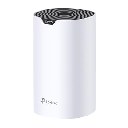 TP-Link Deco S7(1-Pack) AC1900 Whole Mesh Wi-Fi System Smart 1000 Mbps Router , Dual-Band with Gigabit Ports , 1.2 GHz CPU , Work with Amazon Alexa |Robust Parental Controls- White