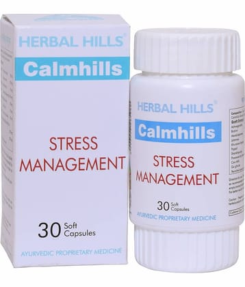 Herbal Hills Calmhills Stress Managemnet Capsule 30 No.S Pack of 1