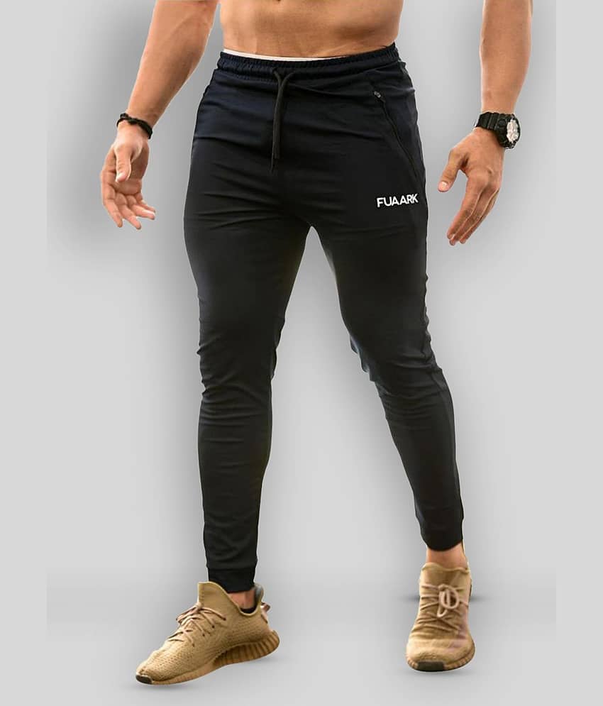 Fuaark - Navy Blue Polyester Men's Sports Joggers ( Pack of 1 )