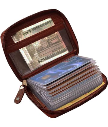 STYLE SHOES Leather Brown Atm, Visiting , Credit Card Holder, Pan Card/ID Card Holder , Pocket wallet Genuine Accessory for Men and Women