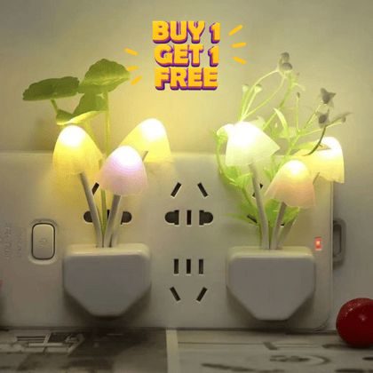 Auto On/Off Color Changing Sensor LED Mushroom Lamp - Buy 1 Get 1 Free ⚡-Buy 1 Get 1 Free 🔥