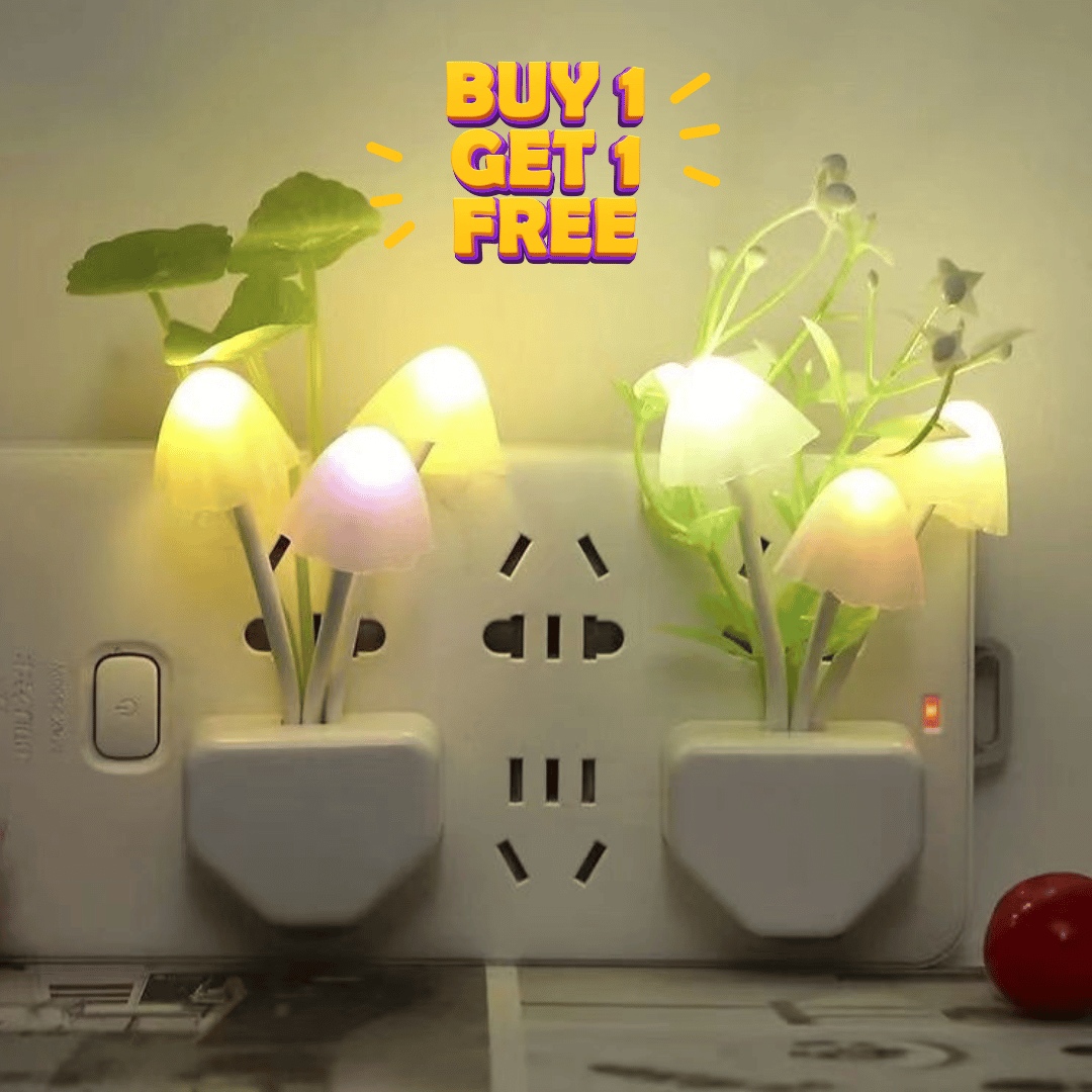 Auto On/Off Color Changing Sensor LED Mushroom Lamp - Buy 1 Get 1 Free ⚡-Buy 1 Get 1 Free 🔥