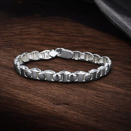 925 Silver Stylish jewelery for Men's Bracelet 8.5"