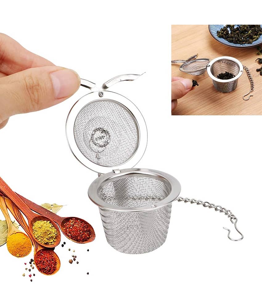 THRIFTKART Stainless Steel Tea Infuser/ Green Tea Strainer for Loose Tea(Set of 1)