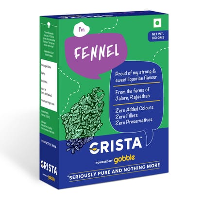 CRISTA Fennel, 100 gm