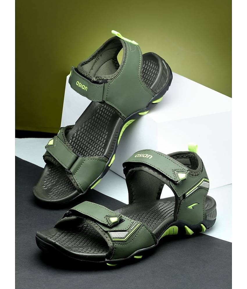 ASIAN - Olive Men's Floater Sandals