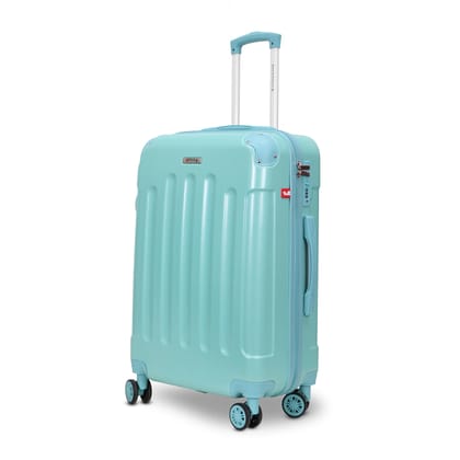 AMERICAN TRAVELLER Rockstar Polycarbonate Trolley Bag Single Large, Hard Shell, TSA Type Lock, 360 degree Spinner Wheels (28, Ice Blue, Large) AMERICAN TRAVELLER Rockstar Polycarbonate Trolley Bag Single Large, Hard Shell, TSA Type Lock, 360 degree Spinner Wheels (28, Ice Blue, Large)