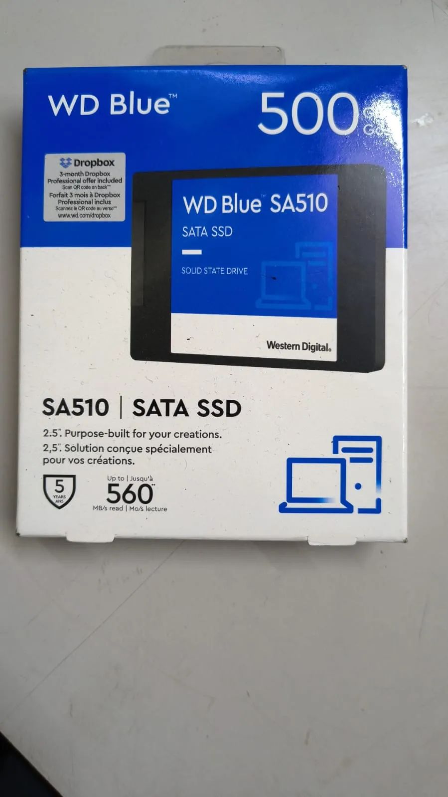 WD Blue 500 SSD