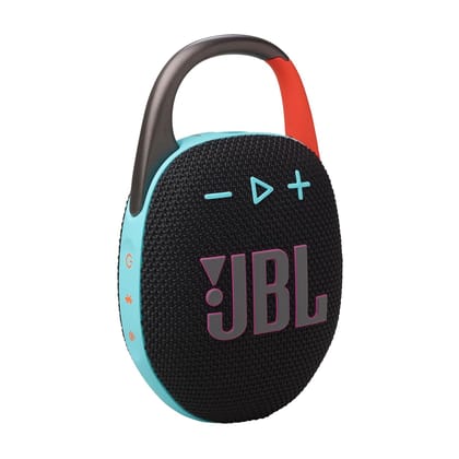 JBL Clip 5 Wireless Ultra Portable Bluetooth Speaker Without Mic- Black & Orange