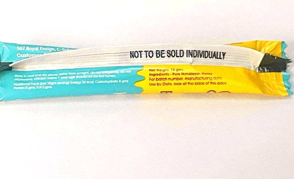 BeePops Honey Sticks | Box of 20 | Pure Himalayan Honey