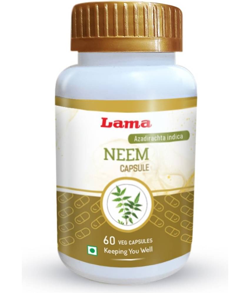 Lama Neem Veg 60 Capsules Capsule 60 No.S Pack of 1