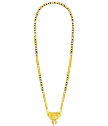 shankhraj mall - Golden Mangalsutra ( Pack of 1 )