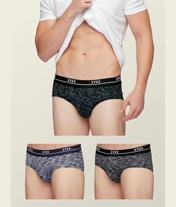 XYXX Pack of 3 Modal Briefs For Men's ( Multicolor )