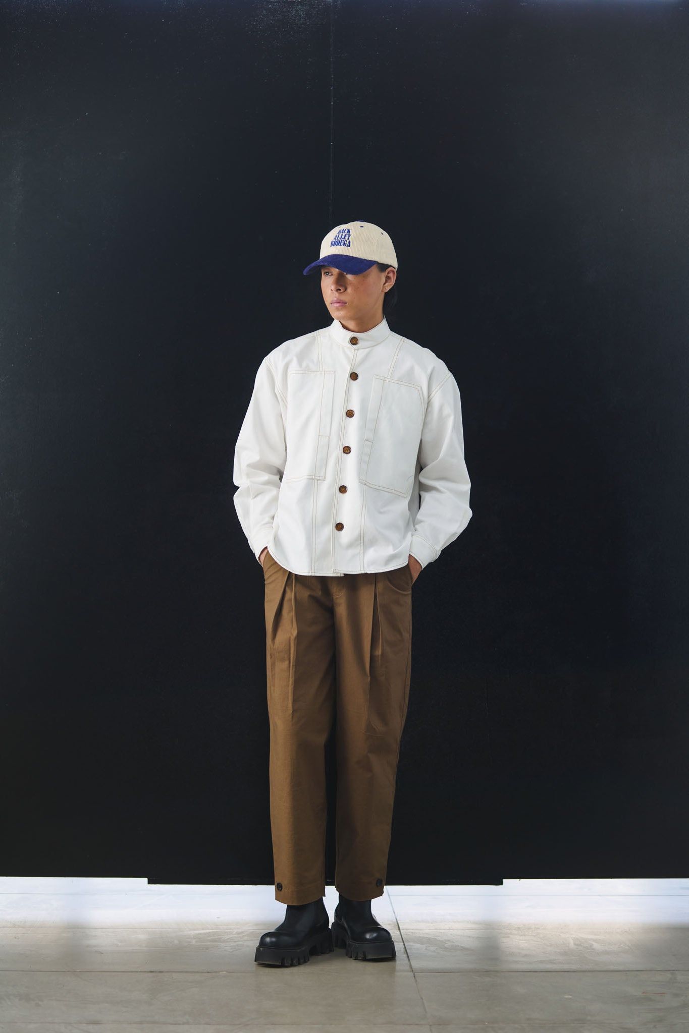 Draftwork Shirt - White-S