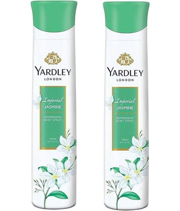 Yardley - Deodorant Spray for Unisex 150 ml ( Pack of 2 )