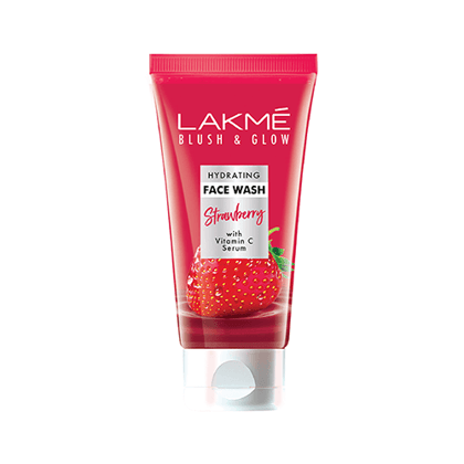 Lakme Facewash Blush & Glow Strawberry Freshness Gel Face Wash With Strawberry Extracts 100g