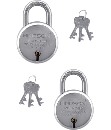 HINDSON ROUND 50 PACK OF 2