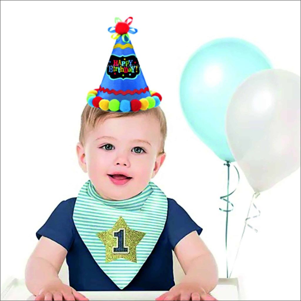 Hat Cone Birthday Brights - Party and Festive Needs | Buy online on ZillyBuy