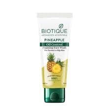 BIOTIQUE BIO PINEAPPLE FACE WASH 50ML