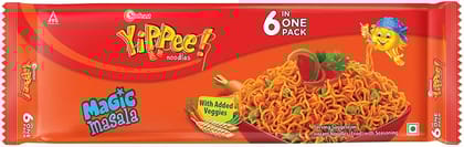 Sunfeast YiPPee! Magic Masala Instant Noodles, 360 g Pouch Sunfeast YiPPee! Magic Masala Instant Noodles, 360 g Pouch