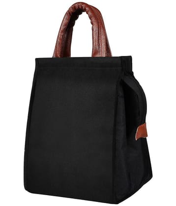 GEEO Black Lunch Bags ( 1 Pc ) - Black