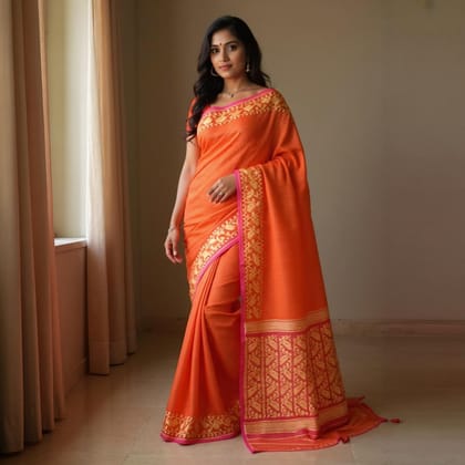 Bengal Mix Cotton Jamdani Saree Bengal Mix Cotton Jamdani Saree