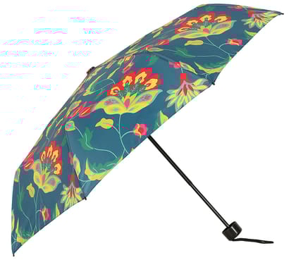Cyanic Pop Burst 3 Fold Umbrella