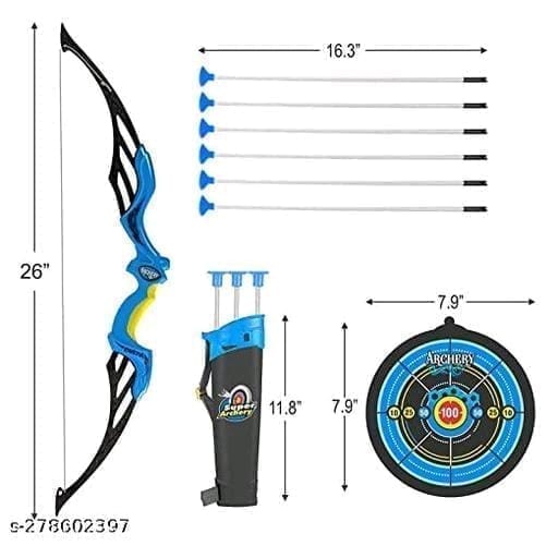 Super Archery Set for Kids - Bow and Arrow Toy with Target and Quiver