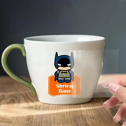 Personalised Embossed Stickers-Set of 10 / Batman