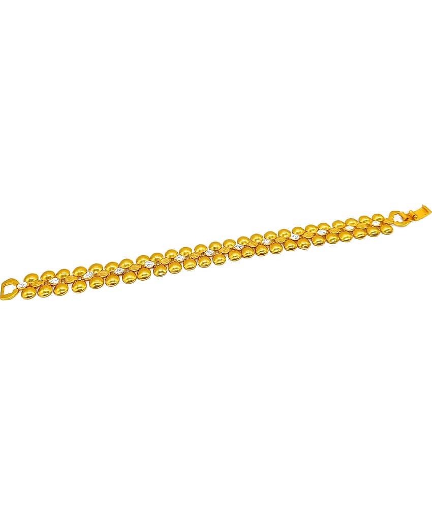 JIPPA - Gold Bracelet ( Pack of 1 )