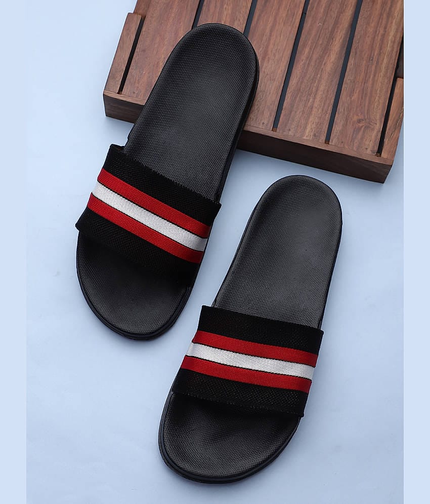 KAPANI Black Men's Slide Flip flop