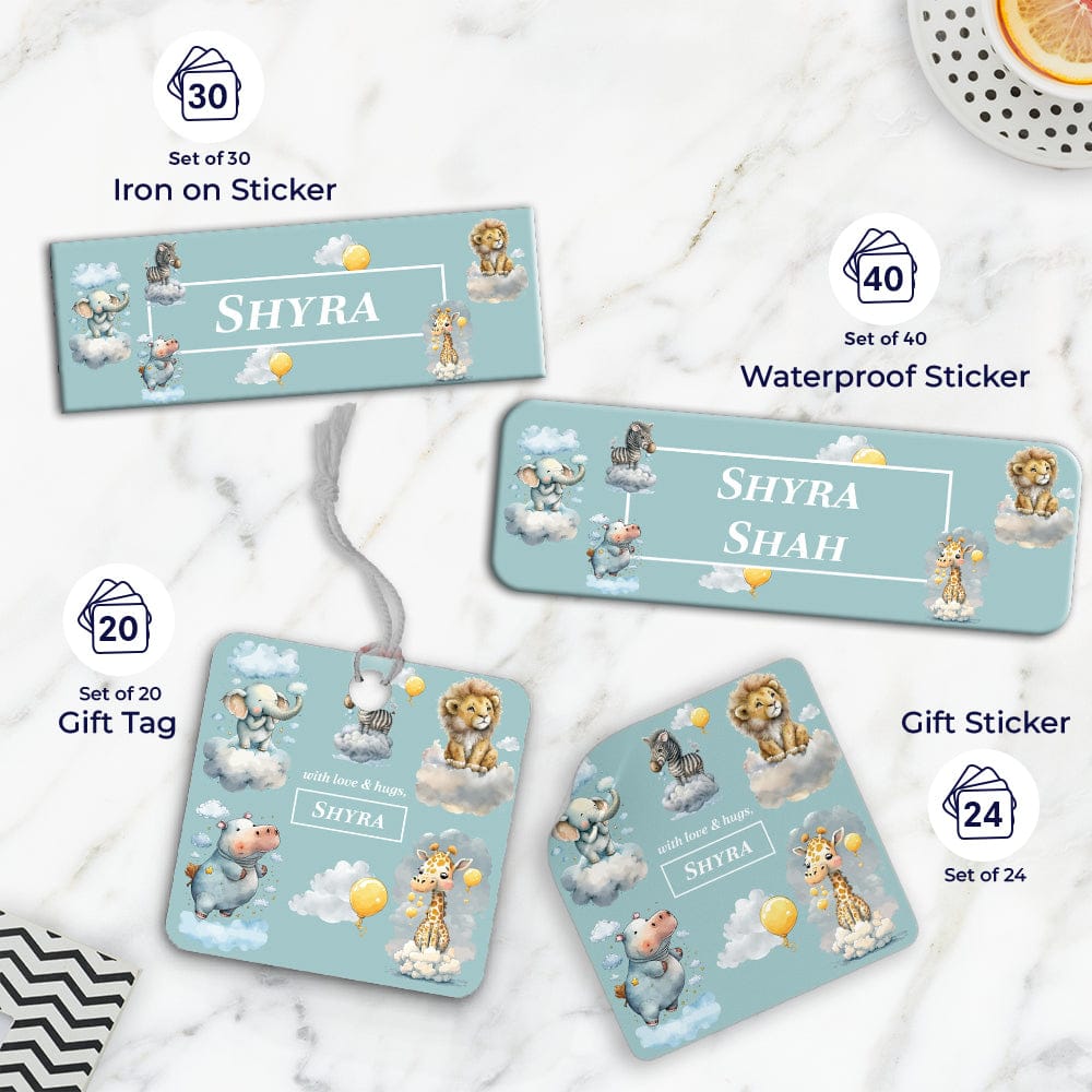 Lofty Animals Gifting Value Pack-Blue Light Turquoise