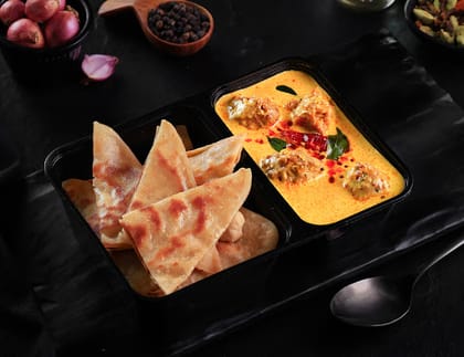 Punjabi Kadhi Pakoda [Paratha] Bowl