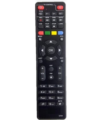 SUGNESH New TvR-114 TV Remote Compatible with GTPL HD set top box
