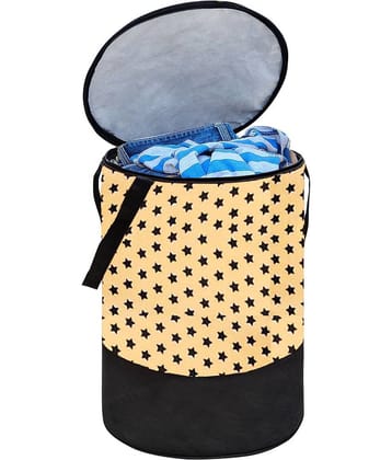 Laundry Bag Waterproof Non Woven Beige 45L Capacity